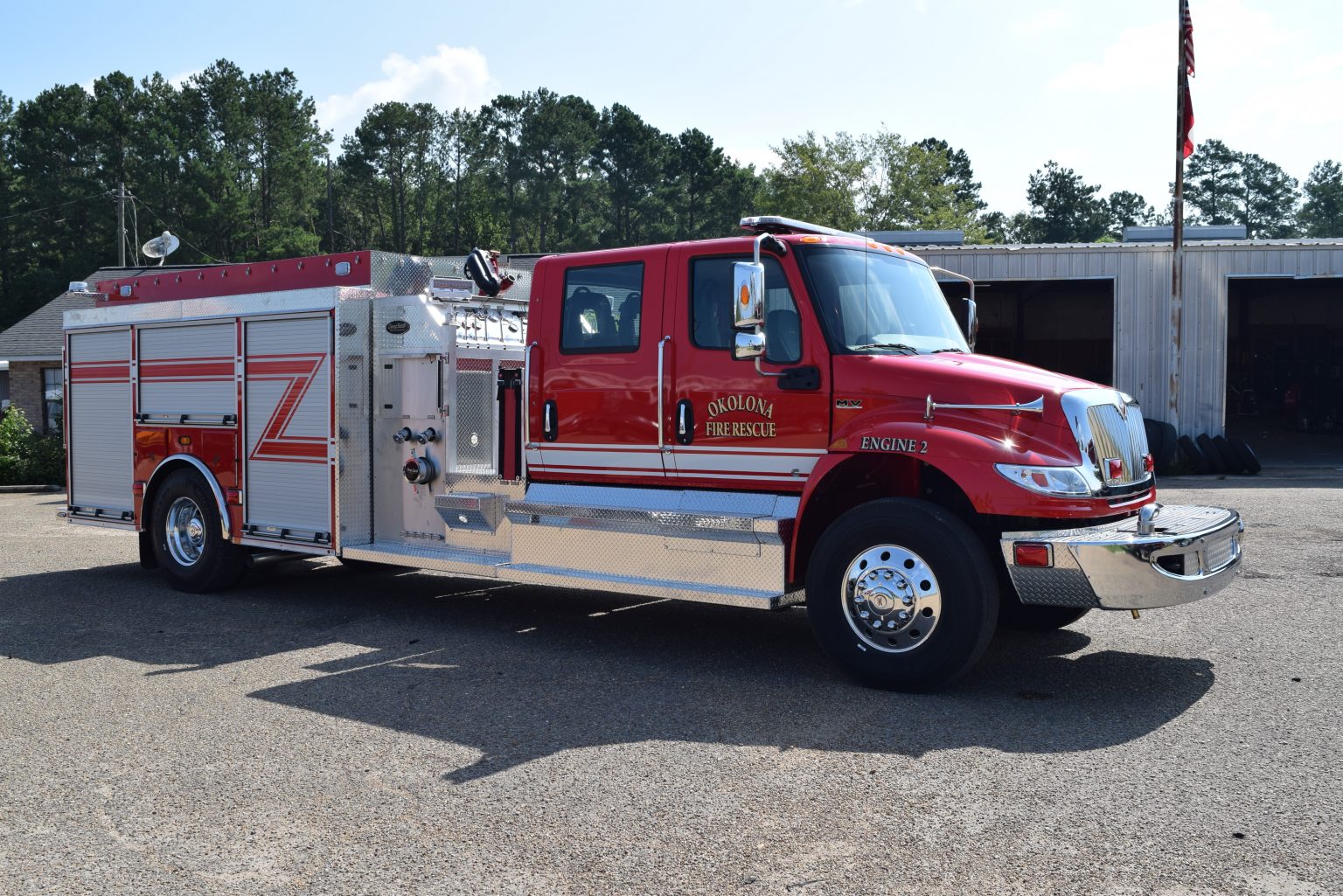 OKOLONA MS Deep South Fire Trucks